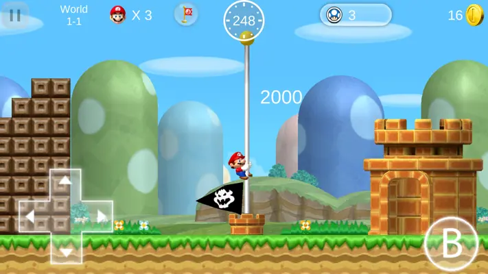 Super Mario 2 HD android App screenshot 3